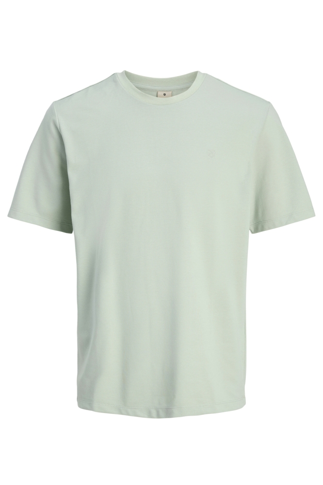 JPRBLUHUG SS TEE 12279210 AQUA GRAY